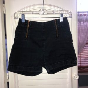 Black shorts